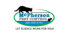 Logo for McPherson Pest Control