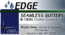 Edge Seamless Gutters logo