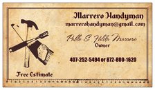 Marrero Handyman logo
