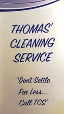 Thomas Cleaning Service logo