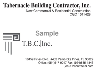Tabernacle Building Contractor, Inc. logo