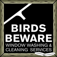 Birds Beware Window Washing, Inc. logo