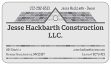 Jesse Hackbarth Construction, LLC logo