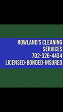 Rowlands Cleaning Services logo