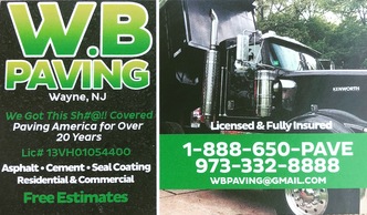 W B Paving logo