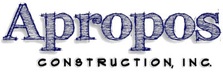 Logo for Apropos Construction, Inc.