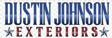 Dustin Johnson Exteriors logo