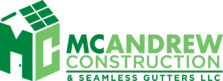McAndrew Construction & Seamless Gutters logo