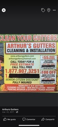 Arthurs Gutters logo