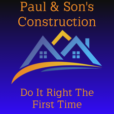 Logo for Paul & Son's Construction, LLC