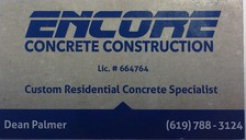 Encore Concrete Construction logo