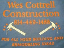 Wes Cottrell Construction logo