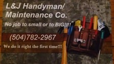 Avatar for L&J Handyman & Maintenance Company