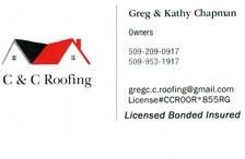 C & C Roofing logo
