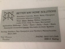 Logo for Better Way Home Solutions