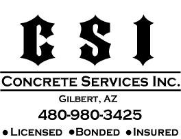 Concrete Services, Inc. logo