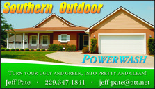 Logo for Southern Outdoor Power Wash