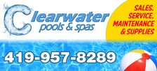 Clearwater Pools & Spas - logo