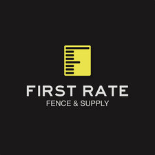 First Rate Fence & Supply logo