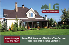 Logo for LG Landscape Maintenance