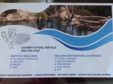 Avatar for Charby's Pool Service - Unlicensed Contractor