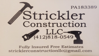 Strickler Construction LLC logo