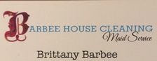 Barbee House Cleaning logo