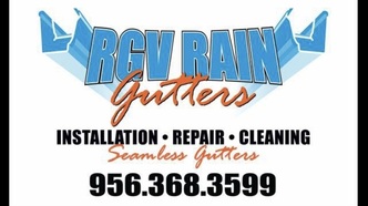 RGV Rain Gutters logo