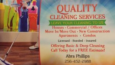Quality Cleaning Services logo