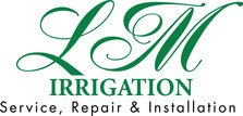 LM Irrigation & Sprinkler Service logo
