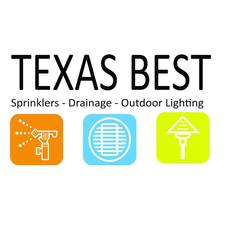 Texas Best Sprinklers, Drainage and Lighting logo