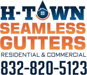 H-Town Seamless Gutters logo