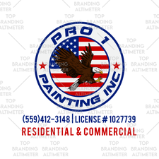 Logo for Pro 1 Painting Inc.