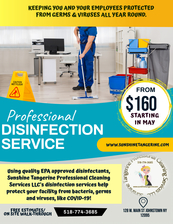 Sunshine Tangerine Professional Cleaning Services, LLC logo