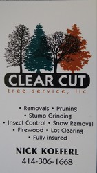 Clear Cut Tree Service logo