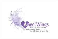 Logo for Angel Wings Cleaning, LLC