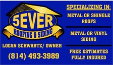 Logo for 5ever Roofing and Siding