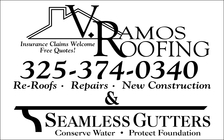 V.R. Roofing logo