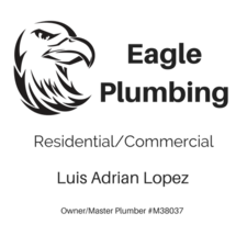 L. A. Eagle Plumbing Corp. logo