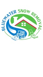 Blue Water Snow Removal logo