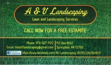 A&V Landscaping logo