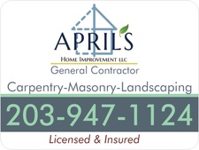 Logo for April's Gardens & Construction, LLC