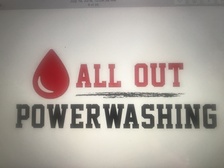 All Out Powerwashing, LLC logo