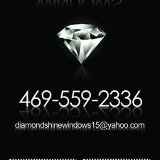 Logo for Diamond Shine Windows