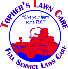 Topher's Lawn Care logo