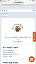 Logo for Ivan Carpet Install
