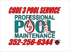 Logo for Code 3 Pool Service, LLC