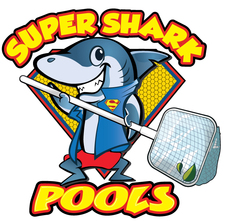 Super Shark Pools logo