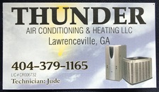 Thunder Air Conditioning and Heating logo