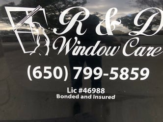 R & D Window Care logo